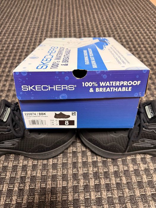 Skechers Waterproof GO RUN Consistent 2.0 (Modelo 220874 BBK) - 41
