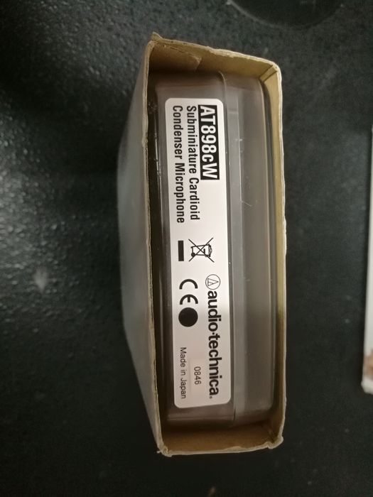 Microfone lapela Audio-Technica