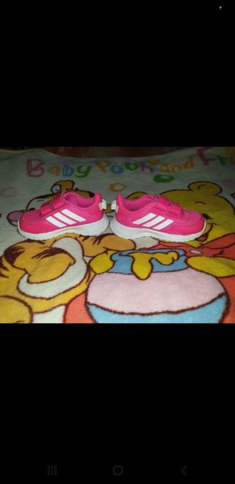 Buty adidas neonowy róż