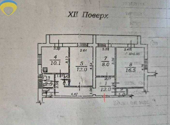 3-х комнатная квартира на Таирова