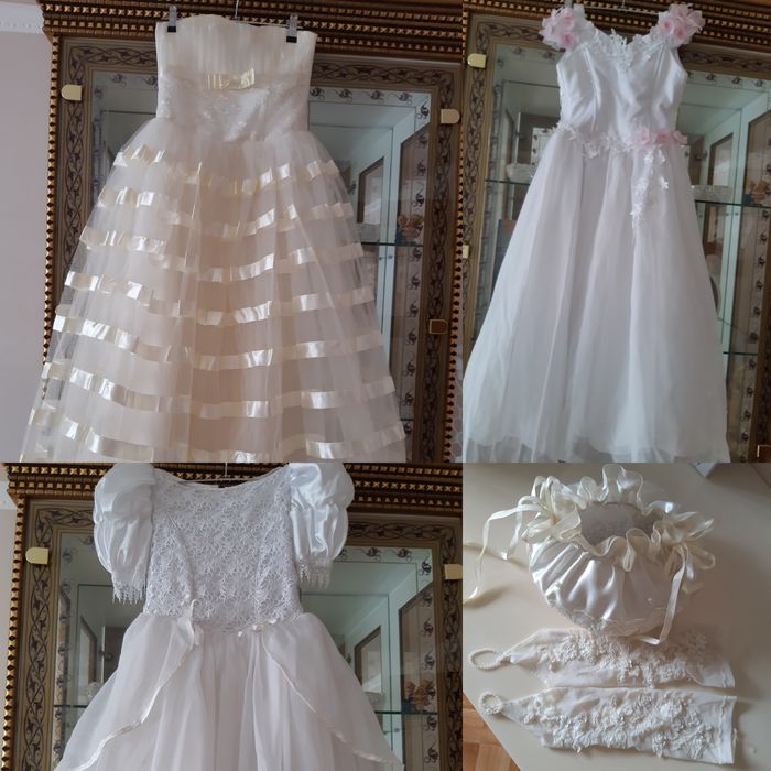 Плаття нарядне (вишите), для дівчаток на причастя та нарядні