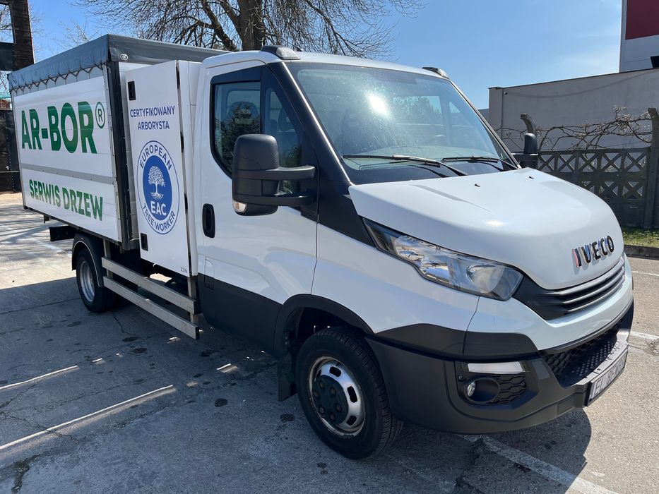 Iveco Daily 3,0 wywrotka na trzy strony, szafka.