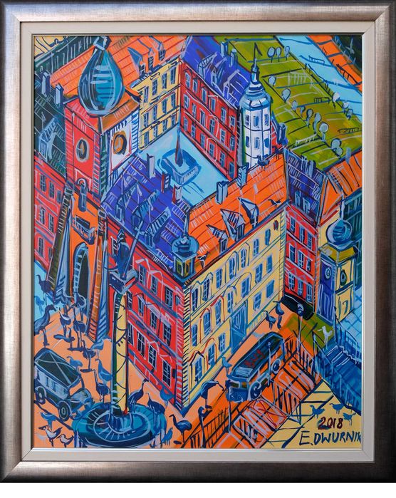 Edward Dwurnik - Plac Zamkowy I, Warszawa 2018