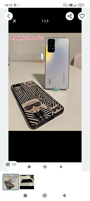 Xiaomi Redmi 11 pro 8*128 komplet stan bdb