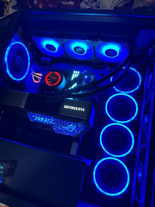 Мощный домашний ПК для 4к гейминга Intel core 13900kf, 64gb озу