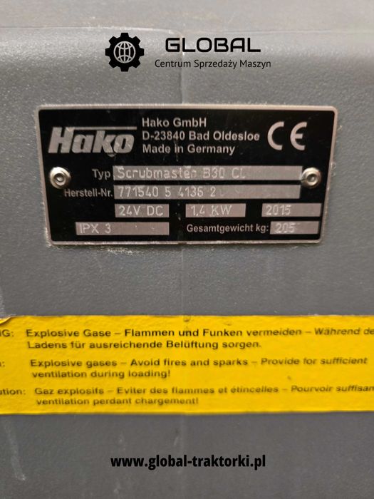 Szorowarka HAKO B30 CL 384mth * GWARANCJA * S02