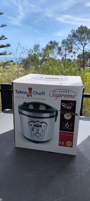 Robot de Cozinha Tekno Cheff Supreme Novo na Caixa