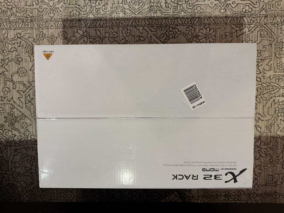 Behringer X32 Rack – Mesa Digital de Som