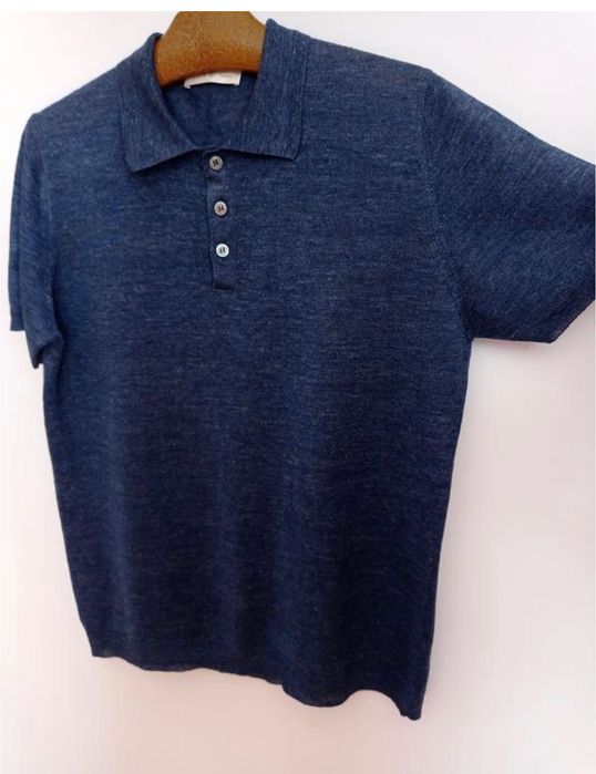 Футболка поло della ciana льняне