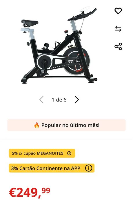 Bicicleta estática