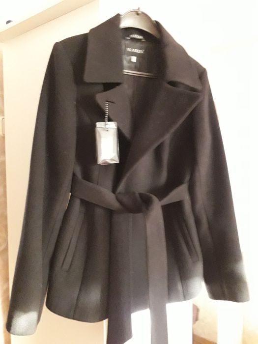 Продам полупальто черного цвета, кашемир