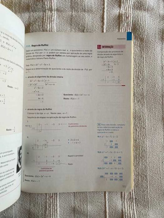 Novo Espaço Matemática A 10.º Ano - Manual