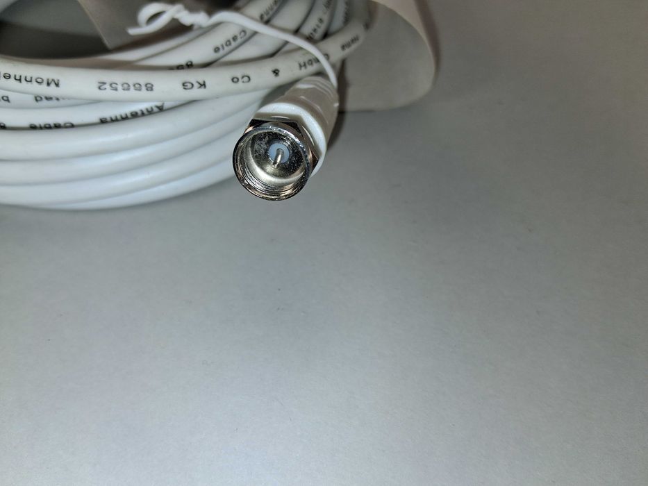 N240 Kabel Antenowy Satelitarny TV Hama Classic Line F-Plug 5m 85dB