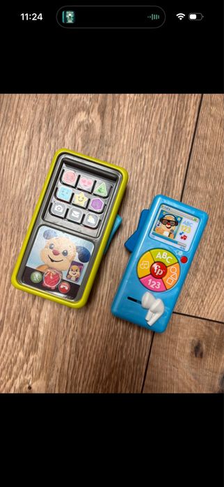 Telefony zabawki grajace fisher price