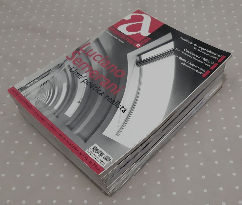 conjunto 9 revistas _ Arquitectura e Vida