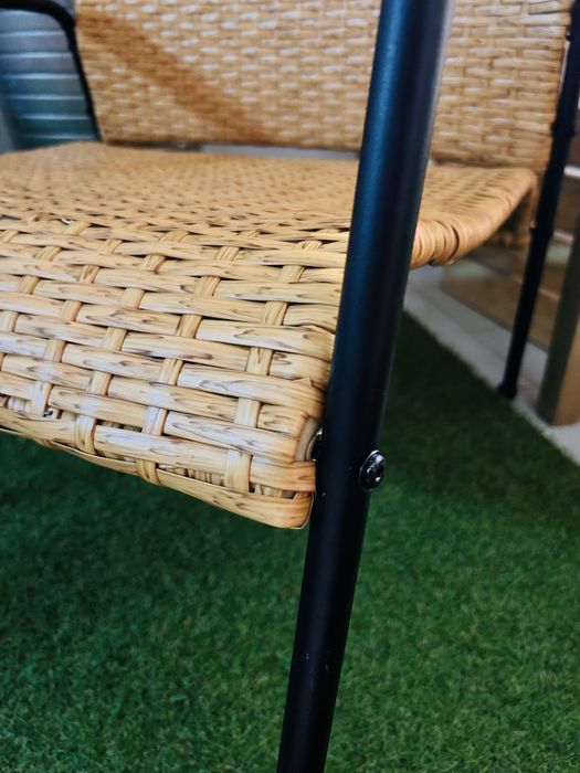 Cadeirão em rattan/vime – Espaço Casa