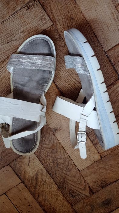 Шкіряні босоніжки Gabor кожаные босоножки сандалии