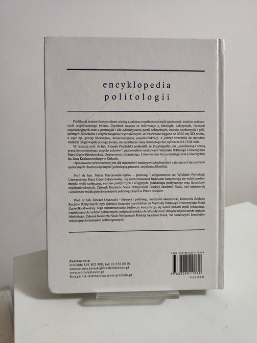Encyklopedia politologii tom IV  Myśl społeczna i ruchy polityczne