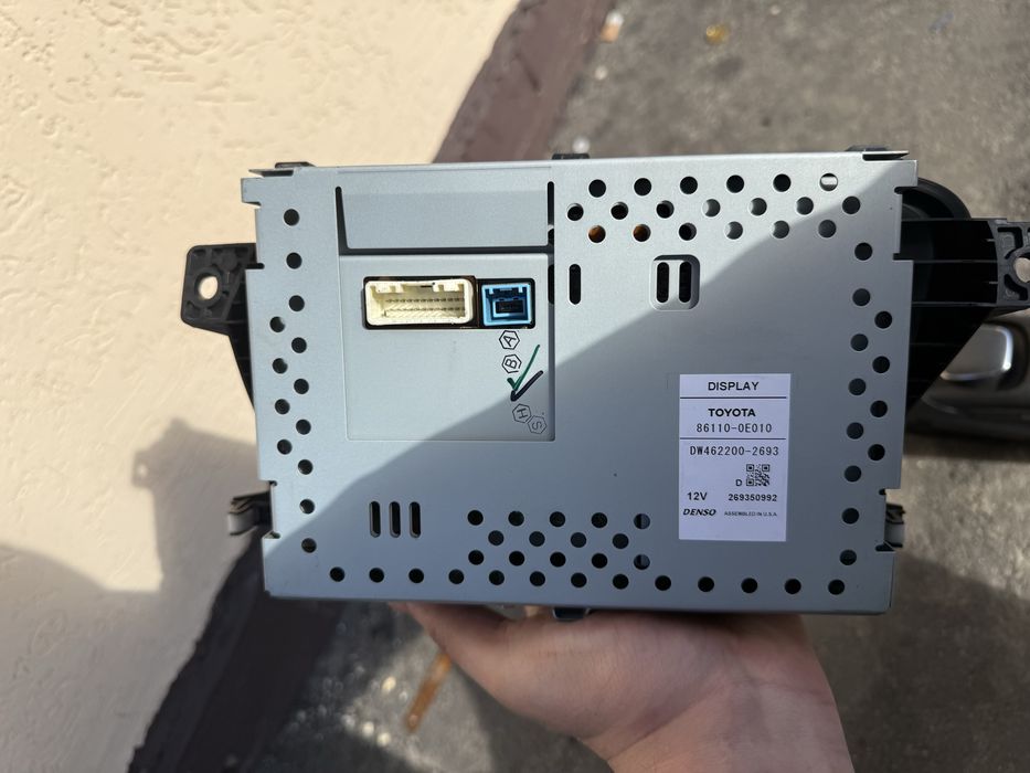 Джойстик и монитор lexus RX 2009-2016