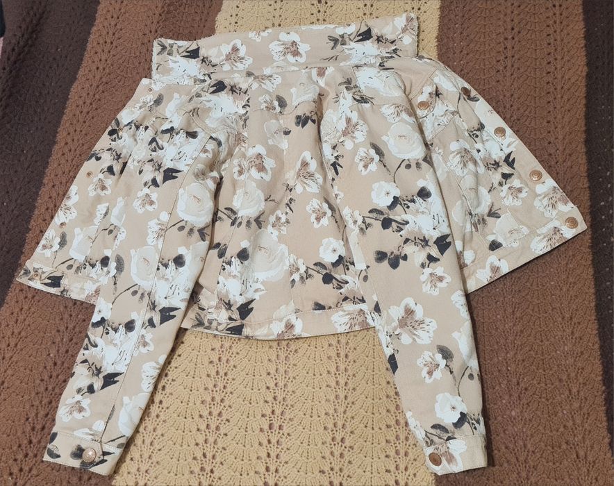 Джинсовая утепленная куртка на 11-12 лет