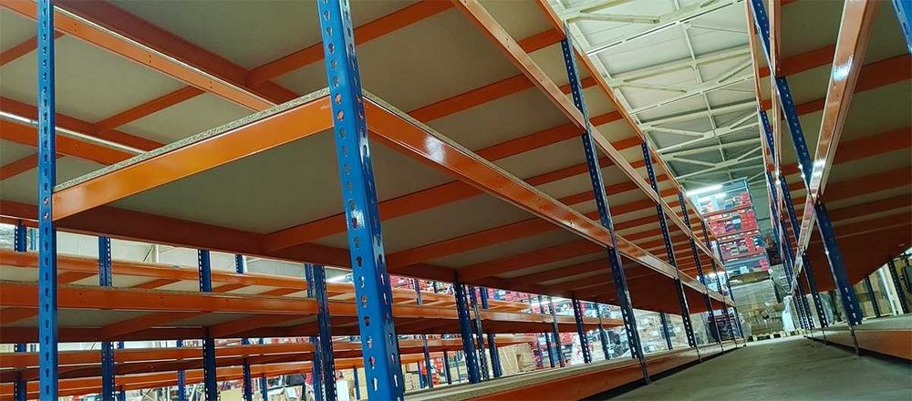 Solidne Regały Metalowe do Warsztatu Garażu Magazynu