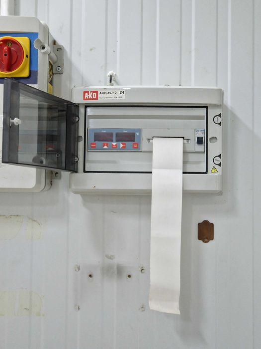 Registo de temperatura para 4 câmaras