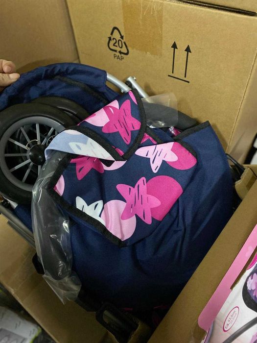 Wózek dla lalki Bayer Mega Set 9w1