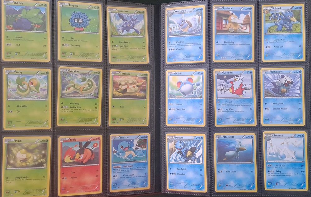 Karty Pokemon TCG.  Starsze sety.