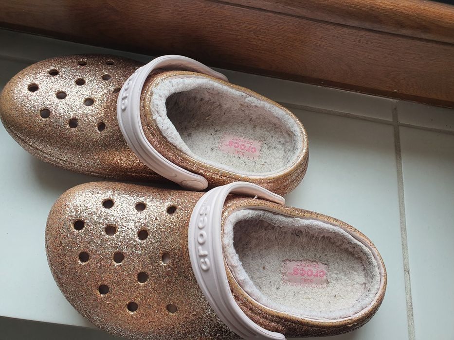 Crocs золоті 13 розмір