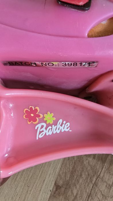 Rolki wrotki dziewczęce Barbie rozmiar 28-29 wkładka 18 cm