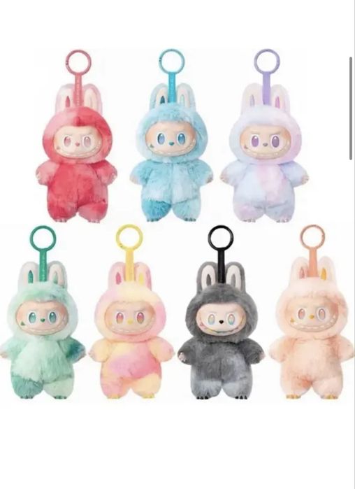 ТРЕНД!! Лабубу Мяка іграшка брелок Labubu V3 BIG into enerdgy