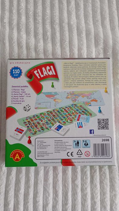 Flagi gra edukacyjna