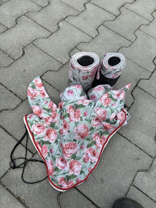 Czaprak nauszniki owijki