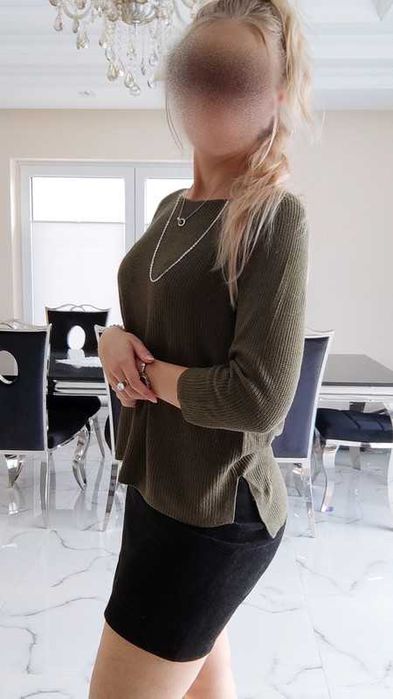 Sweter damski khaki Reserved LATO 2024