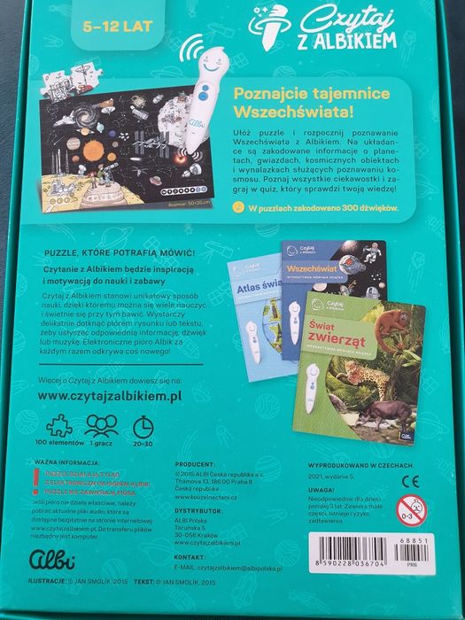 Puzzle Albik wszechświat