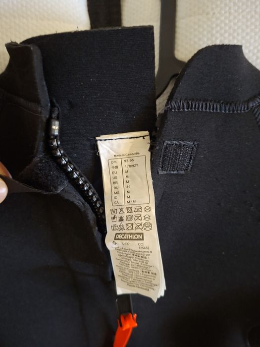 Fato Surf 100 M Neoprene 4/3 mm Mulher Preto