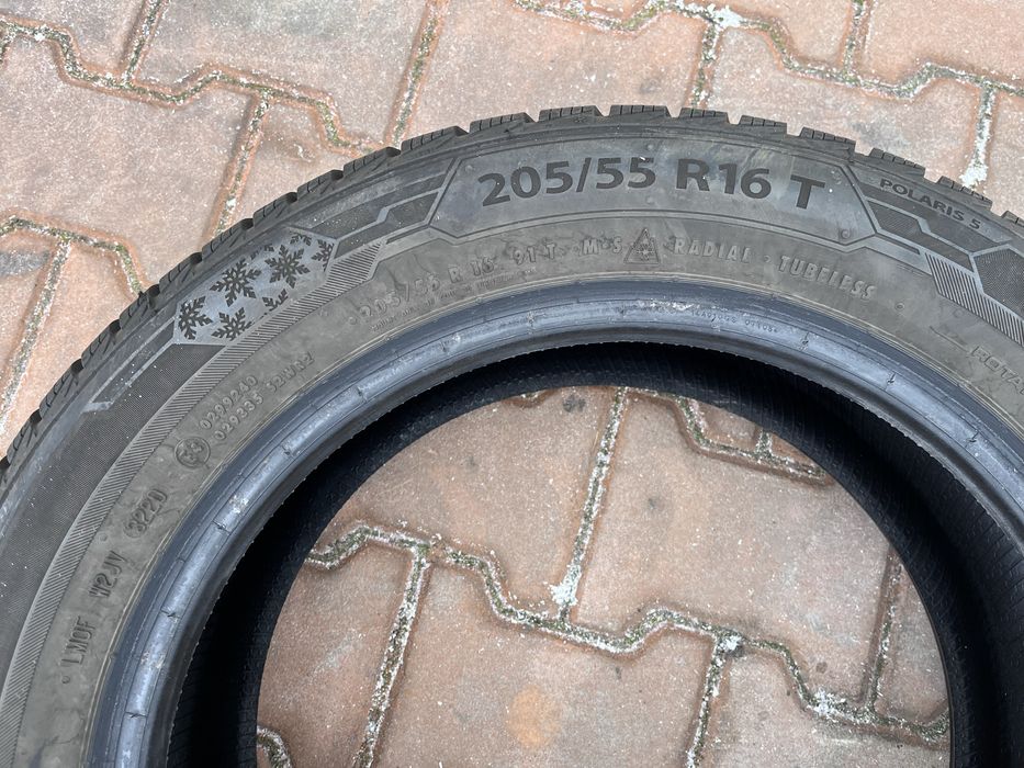 Продам зимові шини в гарному стані Barum Polaris 205/55 R16