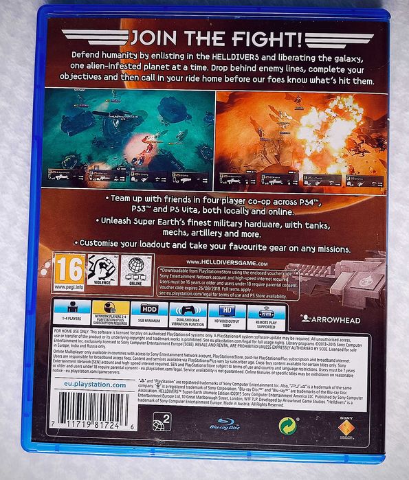 Helldivers PL Napisy PS4 | Super Earth Ultimate Edition