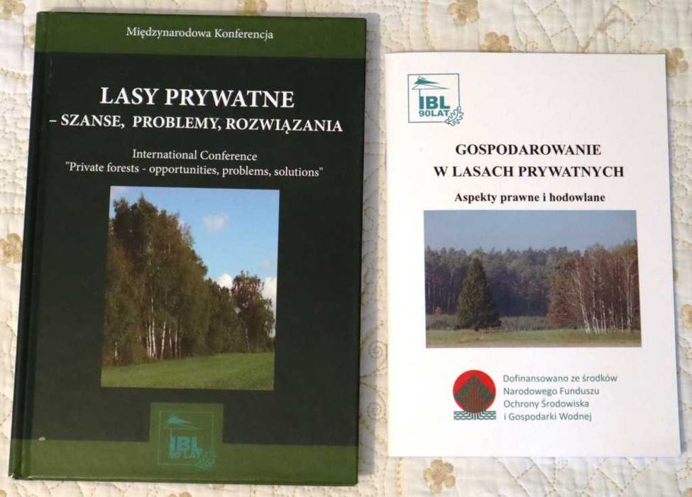 Lasy prywatne - 2 książki