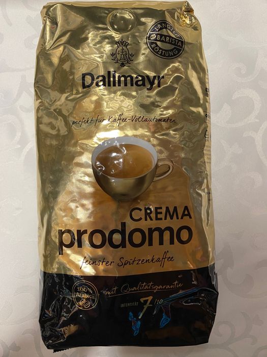 Kawa ziarnista Dallmayr Crema Prodomo 7/10