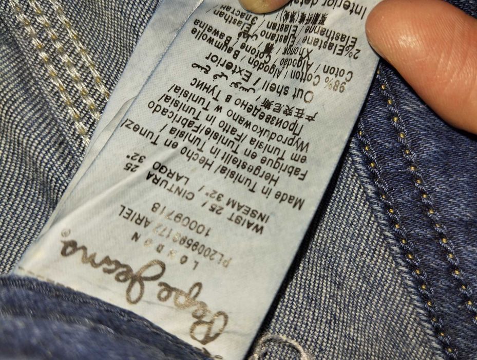 Jeansy Pepe jeans