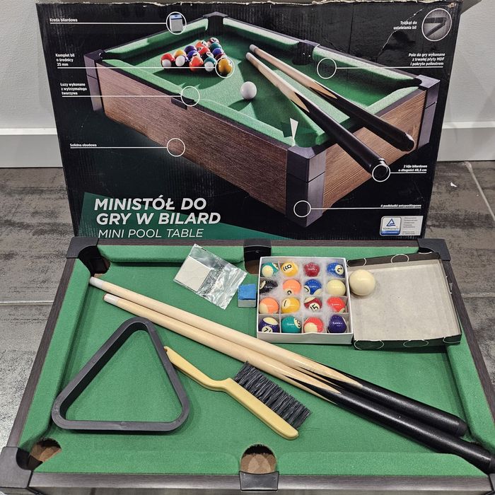 Mini stół bilardowy