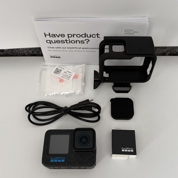 Камера GoPro 12 Black нова + комплект аксесуарів екшн відео фото гоу про