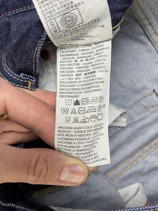 Levis штаны джинсы W34 L30 размер синие прямые