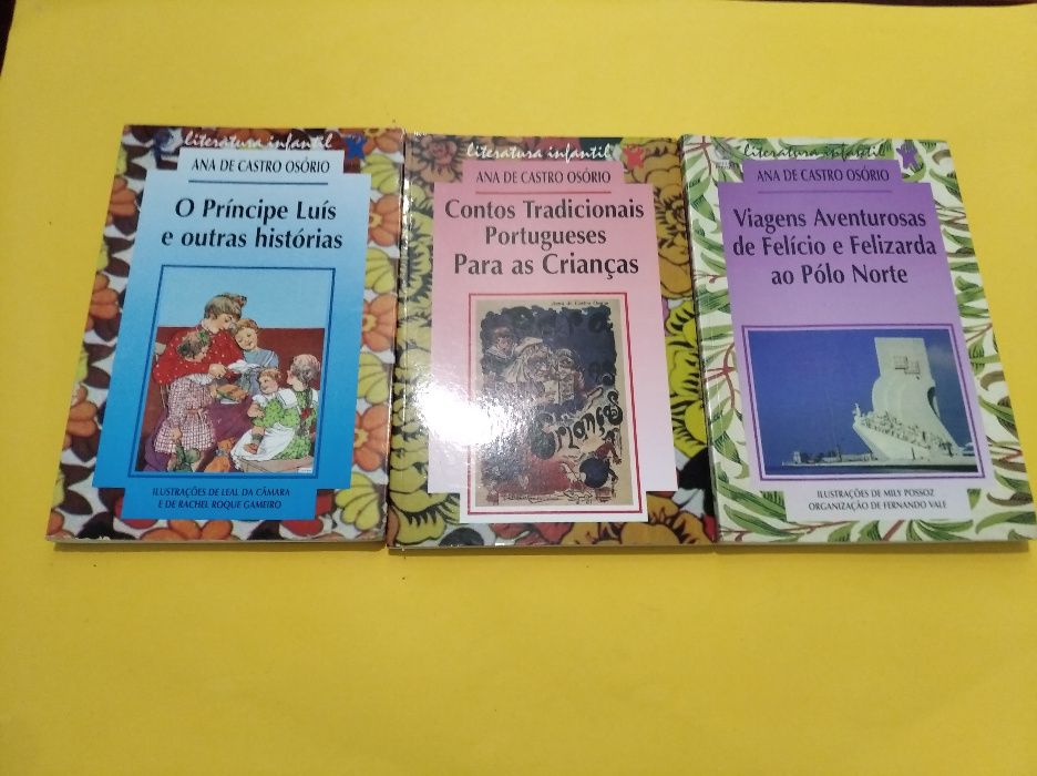 Livros de Ana de castro Osório e outros