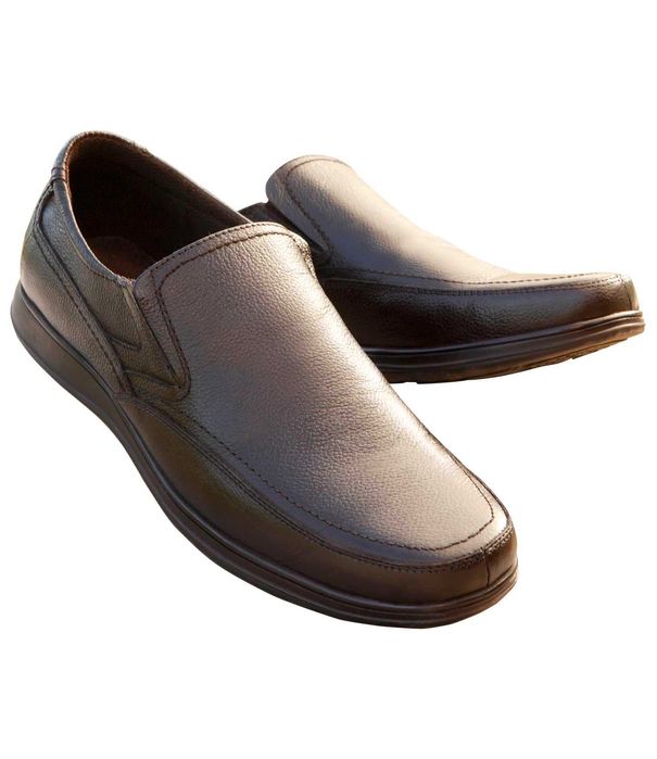 Mokasyny buty męskie skórzane wsuwane 40 V0031 ATLAS FOR MEN