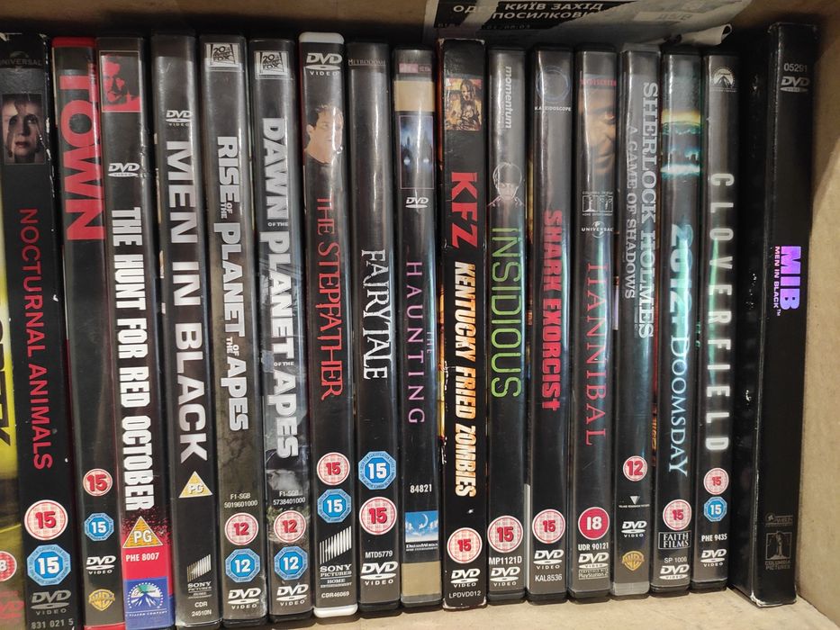 DVD English на английском/англійській двд