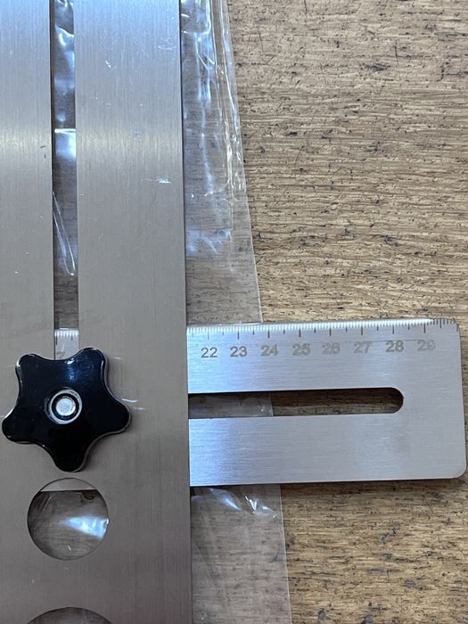 Gabarito de Perfuração Multiusos Aço Inox