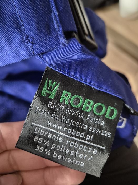 Niebieskie ogrodniczki, Robod,r.L/XL