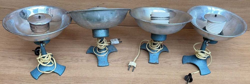 Aquecedores de mesa com base em ferro fundido
